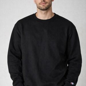Champion Men's Crewneck Black Sweater